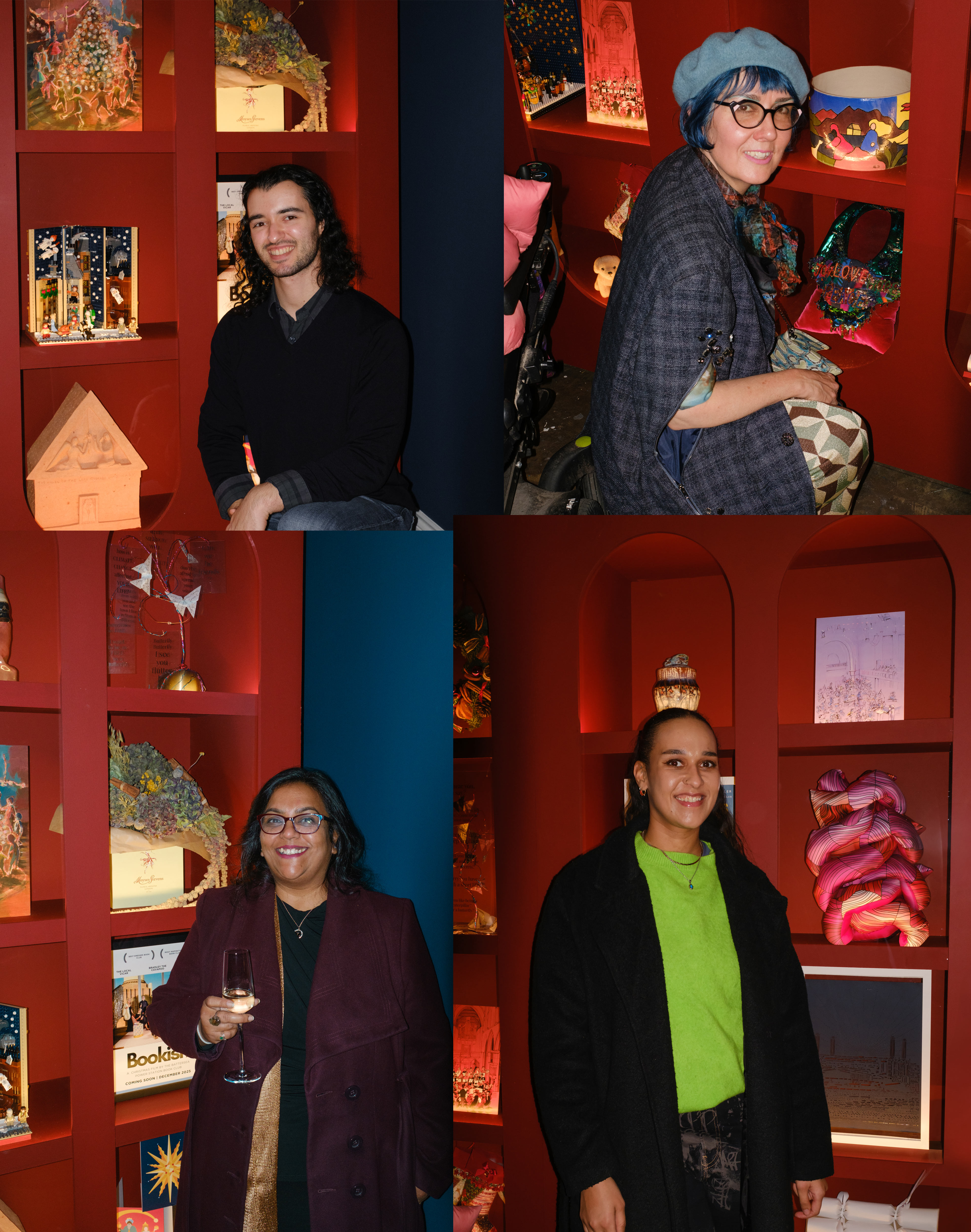 Artists and locals celebrate the Exhibition opening. Photos: Jannine Newman